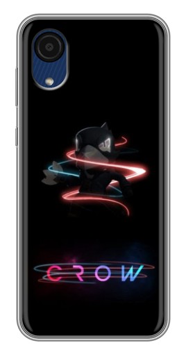 Силиконовый чехол с изображением "Brawl Crow" для Samsung Galaxy A03 Core