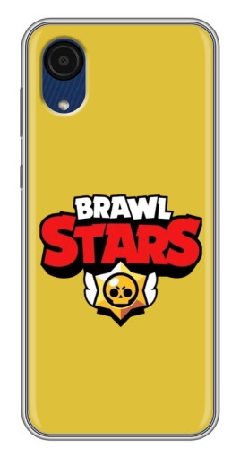 Силиконовый чехол с изображением "Brawl Logo" для Samsung Galaxy A03 Core