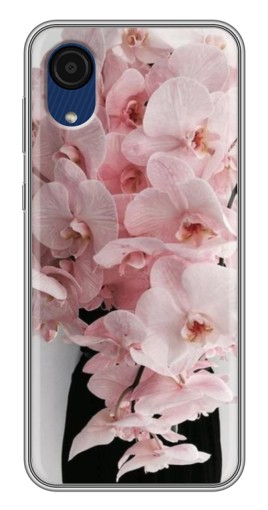 Чехол с печатью "Букет орхидеи" для Samsung Galaxy A03 Core