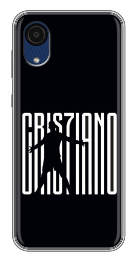 Чехол с принтом "Cristiano" для Samsung Galaxy A03 Core