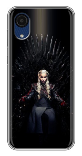 Чехол с принтом "Дейнерис на троне" для Samsung Galaxy A03 Core