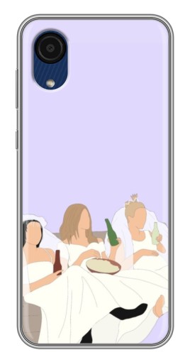 Чехол с принтом "Девушки Друзья" для Samsung Galaxy A03 Core