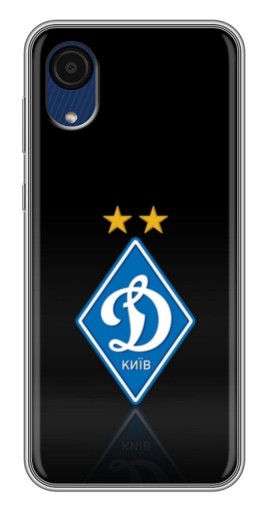 Чехол с печатью "Динамо Киев логотип" для Samsung Galaxy A03 Core