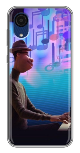Чехол с печатью "Джейми Фокс" для Samsung Galaxy A03 Core
