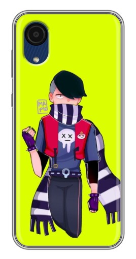 Чехол с принтом "edgard brawl stars" для Samsung Galaxy A03 Core