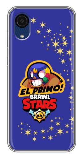 Чехол с картинкой "El Primo в маске" для Samsung Galaxy A03 Core