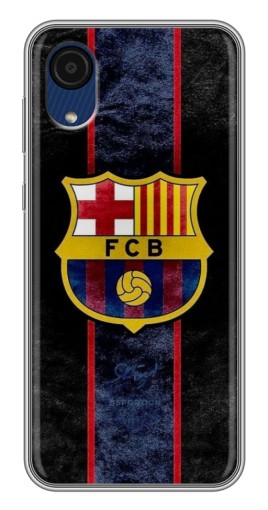 Силиконовый чехол с изображением "FCB" для Samsung Galaxy A03 Core