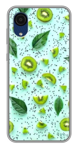 Чехол с принтом "Фон киви" для Samsung Galaxy A03 Core