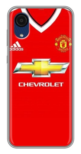 Чехол с принтом "Форма Манчестера Юнайтед" для Samsung Galaxy A03 Core