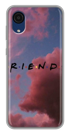 Чехол с печатью "Friends" для Samsung Galaxy A03 Core