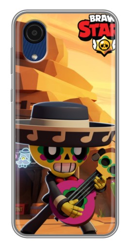 Чехол с принтом "Гитарист Poco" для Samsung Galaxy A03 Core