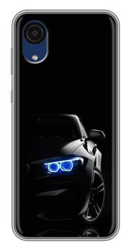 Силиконовый чехол с изображением "Глаза БМВ" для Samsung Galaxy A03 Core