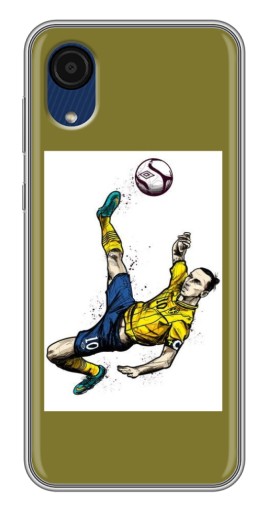 Чехол с картинкой "Гол Ибрагимовича" для Samsung Galaxy A03 Core