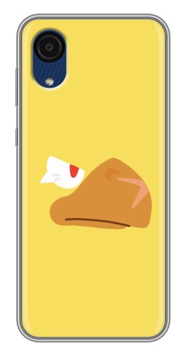 Силиконовый чехол с изображением "Gold Crow" для Samsung Galaxy A03 Core