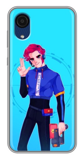 Чехол с печатью "Гвардеец Кольт" для Samsung Galaxy A03 Core