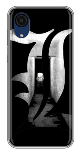 Чехол с печатью "Инициали Лоулайта" для Samsung Galaxy A03 Core