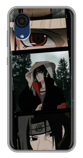 Силиконовый чехол с изображением "Итачи на фото" для Samsung Galaxy A03 Core