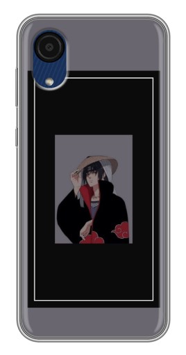 Силиконовый чехол с изображением "Итачи в рамке" для Samsung Galaxy A03 Core