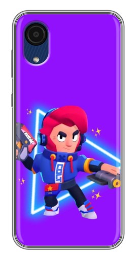 Чехол с принтом "Кольт в наушниках" для Samsung Galaxy A03 Core