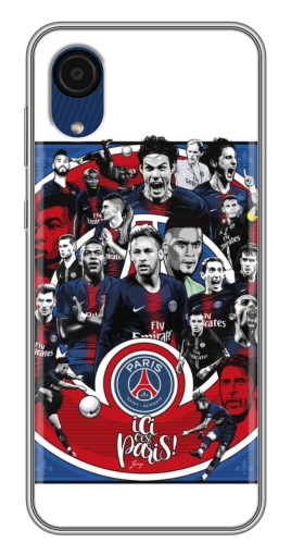 Чехол с принтом "Команда PSG" для Samsung Galaxy A03 Core