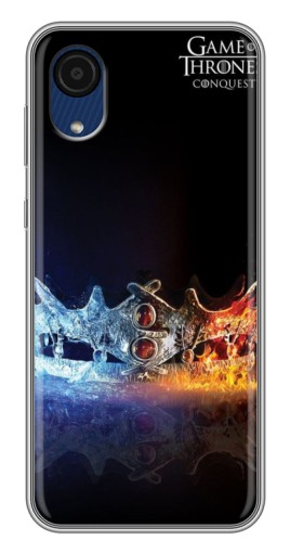 Чехол с печатью "Корона" для Samsung Galaxy A03 Core