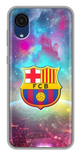 Чехол с картинкой "Космическая Бара" для Samsung Galaxy A03 Core
