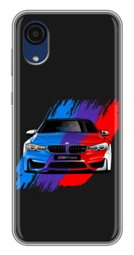 Чехол с картинкой "Красочный BMW" для Samsung Galaxy A03 Core