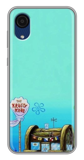 Чехол с печатью "Krusty Krab" для Samsung Galaxy A03 Core