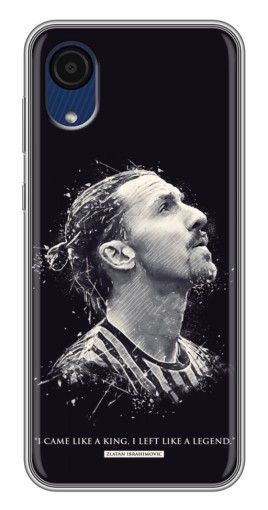 Чехол с картинкой "Легенда Ибрагимович" для Samsung Galaxy A03 Core