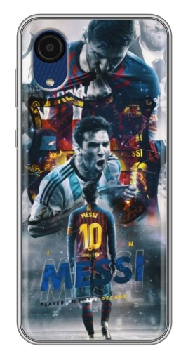 Чехол с печатью "Легендарный Месси" для Samsung Galaxy A03 Core