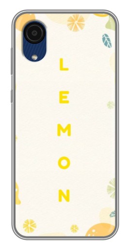 Чехол с картинкой "Lemon" для Samsung Galaxy A03 Core