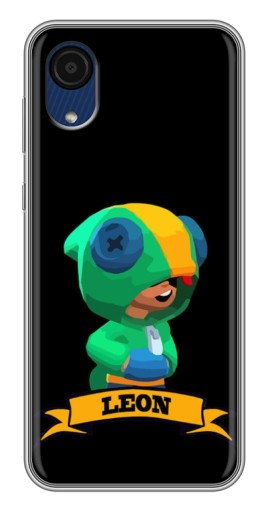 Чехол с печатью "LEON" для Samsung Galaxy A03 Core