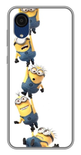 Силиконовый чехол с изображением "Лесенка" для Samsung Galaxy A03 Core