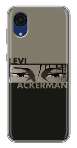 Чехол с картинкой "Levi Anime" для Samsung Galaxy A03 Core