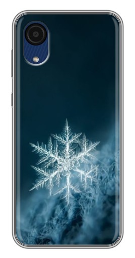 Чехол с принтом "Маленькая снежинка" для Samsung Galaxy A03 Core