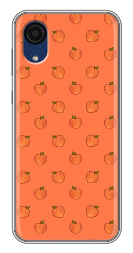 Чехол с картинкой "Маленькие персики" для Samsung Galaxy A03 Core