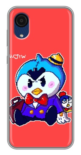 Силиконовый чехол с изображением "Маленький Мистер Пи" для Samsung Galaxy A03 Core