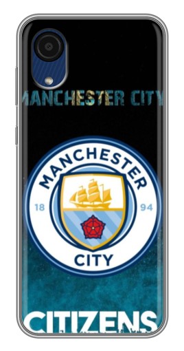 Силиконовый чехол с изображением "Man City Zens" для Samsung Galaxy A03 Core