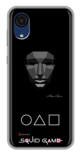 Чехол с принтом "Маска фронтмена" для Samsung Galaxy A03 Core