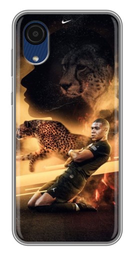 Чехол с печатью "Мбаппе пантера" для Samsung Galaxy A03 Core