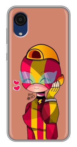 Чехол с картинкой "Милая MAX" для Samsung Galaxy A03 Core