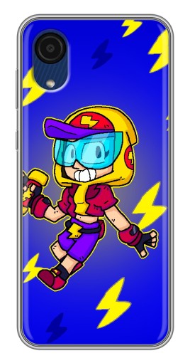 Чехол с картинкой "Молниеносная MAX" для Samsung Galaxy A03 Core