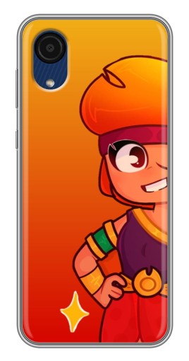 Чехол с принтом "Мультяшная Амбер" для Samsung Galaxy A03 Core