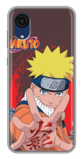 Чехол с принтом "Naruto атакует" для Samsung Galaxy A03 Core