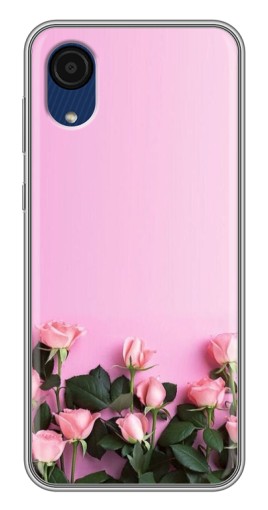 Чехол с печатью "Нежные розы" для Samsung Galaxy A03 Core