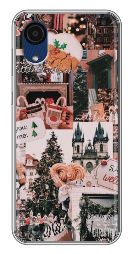 Чехол с печатью "Новогоднее настроение" для Samsung Galaxy A03 Core