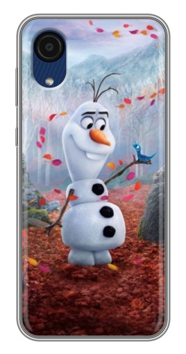 Чехол с принтом "Олаф" для Samsung Galaxy A03 Core
