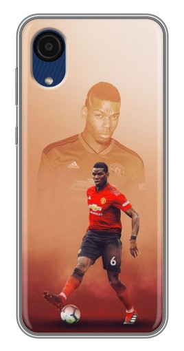 Чехол с принтом "Pogba с Манчестера" для Samsung Galaxy A03 Core