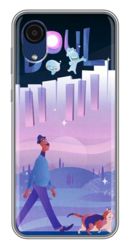 Чехол с принтом "Постер к мультику" для Samsung Galaxy A03 Core
