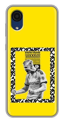 Силиконовый чехол с изображением "Радостный Холланд" для Samsung Galaxy A03 Core